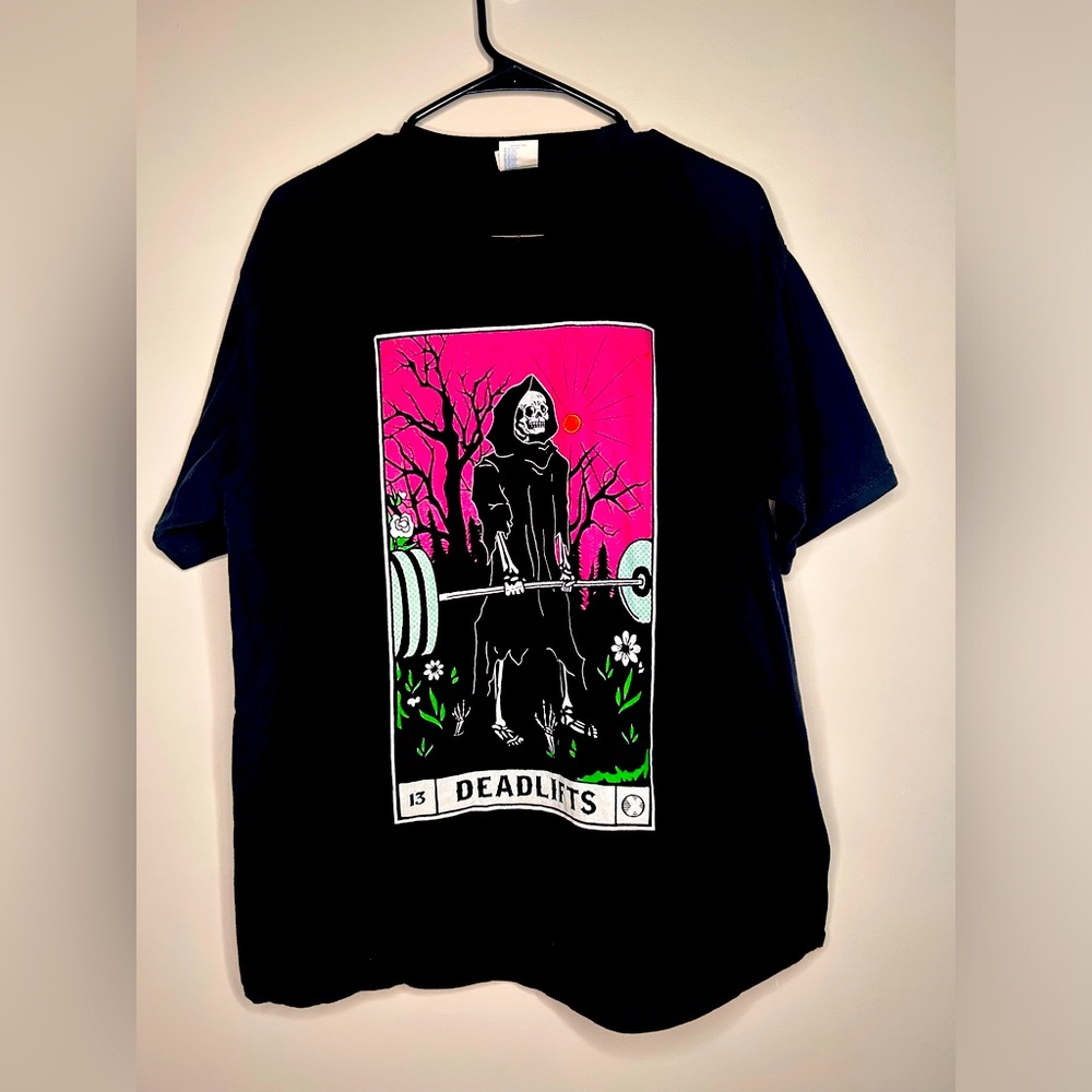 Horror Graphic T-Shirt Ghost Face Skeleton Mens XL